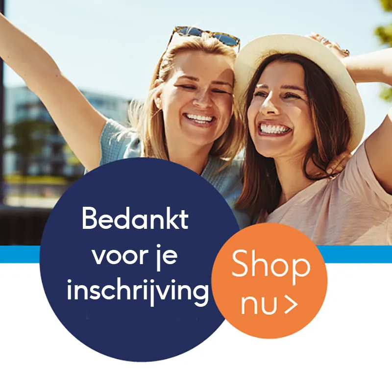 Bedankt voor je inschrijving