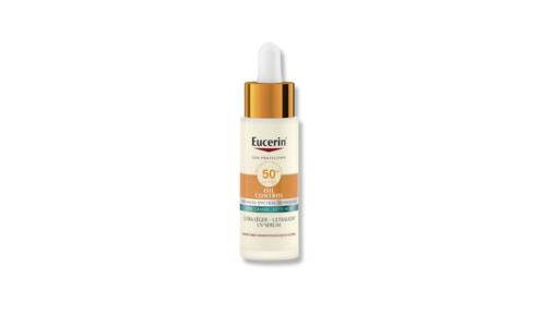 20% korting Sun Oil Control Ultralicht Serum SPF50+