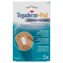 3M Tegaderm Transparant Film Verband 5 cm x 7 cm, 5 stuks - 3582P
