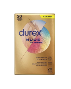 Durex Nude Classic Condooms (latex) 20St