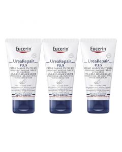 Eucerin Urea Repair Plus Handcrème 5% Urea 3x75ml