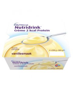 Nutridrink 2 kcal Protein Vanille 4x200ml