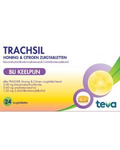 Trachsil Zuigtablet Honing & Citroen