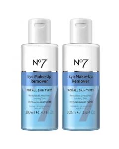 No7 Radiant Results Revitalising Eye Make-Up Remover 2x100ml