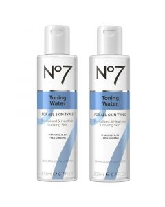 No7 Radiant Results Revitalising Toning Water 2x200ml