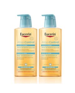 Eucerin AtopiControl Bad & Douche Olie - 2x400ml