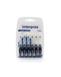 Interprox Ragers Super Conical Donkerblauw 2mm 6 stuks