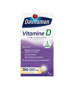 Davitamon Vitamine D Volwassen Smelttablet