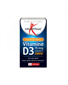 Lucovitaal Vitamine D3 75 mcg 120 Capsules