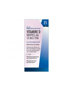 Teva Vitamine D Druppels AQ 10mcg/5
