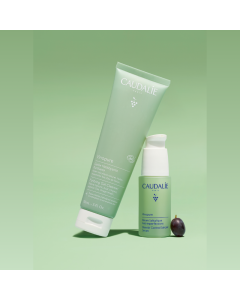 Caudalie Vinopure Set: Vinopure Serum + gratis Zuiverende Reinigingsgel 