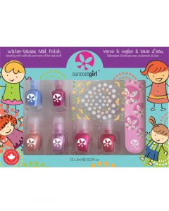 Suncoat Girl Vegan Veilige Kindernagellak Set Op Waterbasis