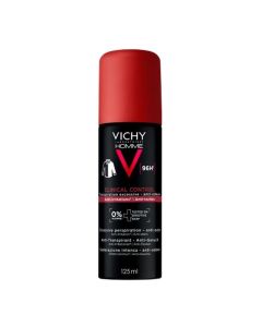 Vichy Homme Deodorant 96H Clinical Control Spray - 125ml