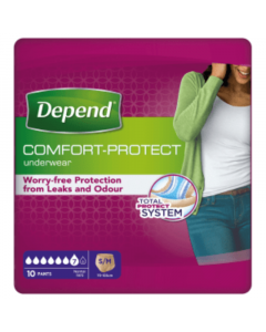 Depend Pants voor Vrouwen Normal S/M 1972 - 10 stuks