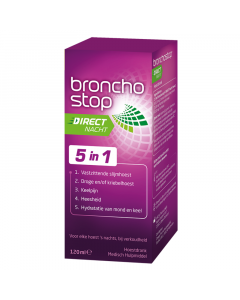 Bronchostop Direct Hoestdrank Nacht 5 in 1