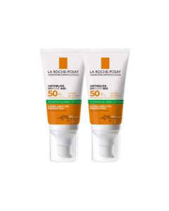 La Roche-Posay Anthelios Dry Touch Anti-glim Zonnebrand SPF50+ - 2x50ml