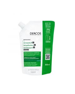 Vichy Dercos Anti-Roos Shampoo Normaal Tot Vet Haar - Navulling