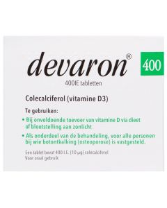 Devaron Tablet 400IE (10 µg)