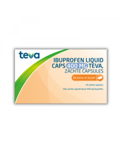 Ibuprofen Teva Liquid Capsule 400Mg 20St