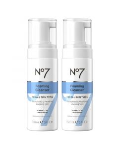 No7 Radiant Results Revitalising Foaming Cleanser 2x150ml