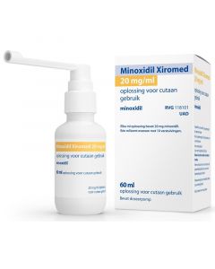 Minoxidil Xiromed Oplossing Voor Cutaan Gebruik 20mg/ml