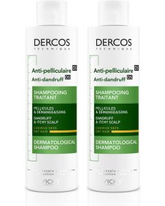 Vichy Dercos Anti-Roos Shampoo voor droog haar - 2x200ml