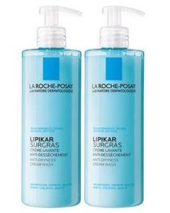 La Roche-Posay Lipikar Surgras Douchecrème - 2x400ml - droge huid