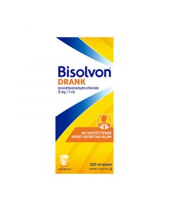 Bisolvon Elixer Forte Drank 8mg/5ml 200ml