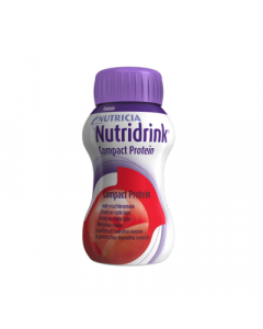 Nutridrink Compact Protein Rode Vruchten 4x125ml