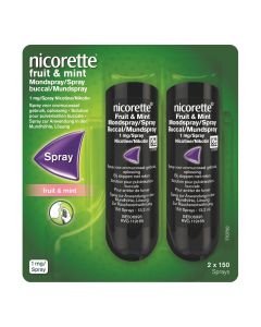 Nicorette Fruit & Mint Mondspray 1mg 