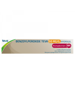 Teva Benzoylperoxide Hydrogel 50mg/g 30 gram