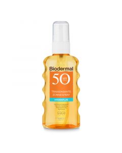 Biodermal Hydraplus Transparante Zonnespray SPF50