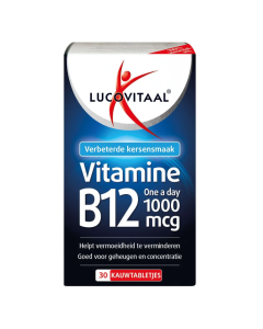 Lucovitaal Vitamine B12 -1000 mcg 30 kauwtabletten