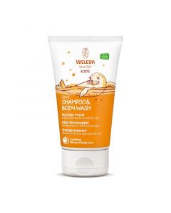 Weleda Kids 2in1 Shampoo & Body Wash Blije Sinaasappel