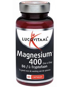 Lucovitaal Magnesium - 400mg L-Tryptofaan
