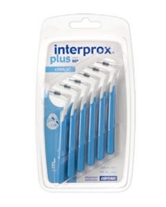 Interprox Plus Ragers Conisch 3-5mm/0,8mm Blauw 6 stuks