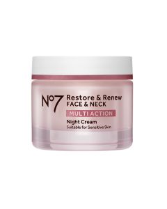 No7 Restore & Renew Face & Neck Multi Action Nachtcrème