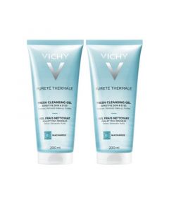 Vichy Pureté Thermale Reinigingsgel 2 x 200 ml - Gevoelige huid