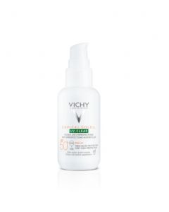 Vichy Capital Soleil UV Clear Anti-Onzuiverheden Zonnebrand Gezicht SPF50+