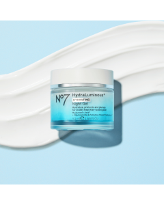 No7 Hydraluminous+ Hydrating Night Gel 50ml
