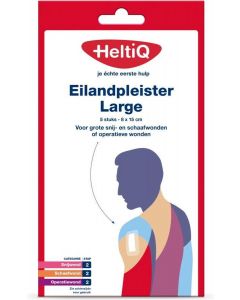 HeltiQ eilandpleister 8x15cm Large