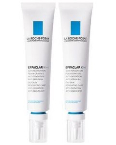 La Roche-Posay Effaclar K+ dagcrème - 2x40ml - vrij van zwarte puntjes