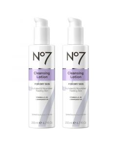 No7 Radiant Results Nourishing Cleansing Lotion 2x200ml