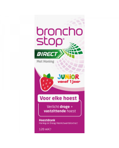 Bronchostop Direct met Honing Junior 120 ml
