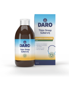 Daro Thijmsiroop Suikervrij 200ml