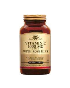Solgar Vitamin C with Rose Hips 1000mg Tabletten
