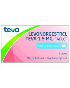 Levonorgestrel 1,5mg Teva Tablet Noodanticonceptie