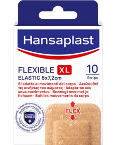 Hansaplast Flexible Elastic Pleisters XL - Flexibele Wondbescherming 5 Stuks