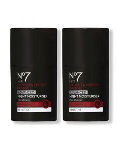No7 Men Protect & Perfect Intense Advanced Nachtcrème 2x50ml