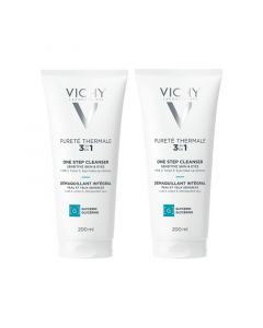 Vichy Pureté Thermale 3-in-1 Reinigingslotion - 2 x 200 ml - Make-up Verwijdering